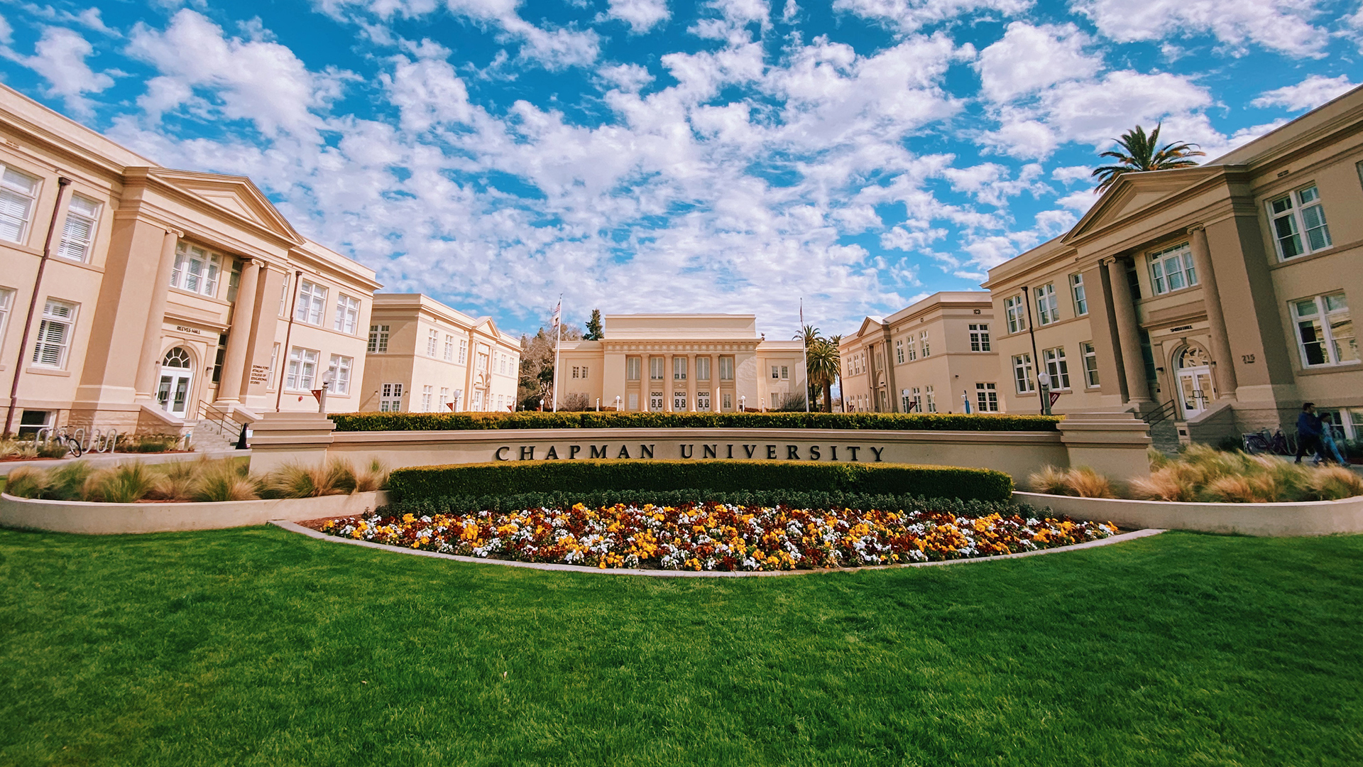 Memorial Lawn at Chapman University